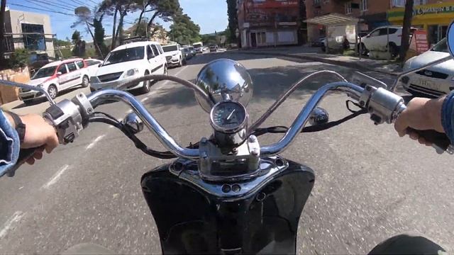 Через весь город Сочи на Honda Joker (Часть 8) смотреть онлайн