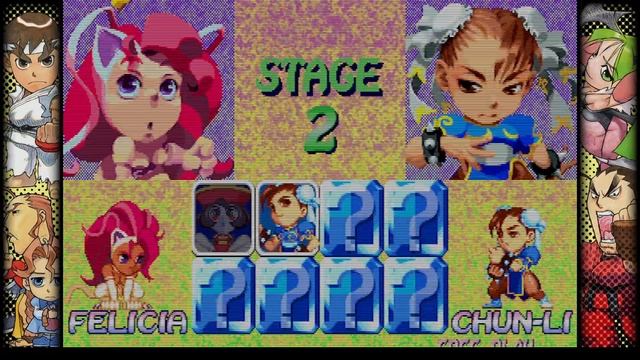 lets play Capcom Fighting Collection part 6 super puzzle fighter 2 x gem pocket fighter смотреть онлайн