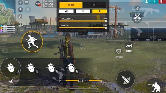 O MELHOR HUD 2 DEDOS DO FREE FIRE EM 2023 PARA MOVIMENTAR E TER MELHOR SENSIBILIDADE IGUAL EMULADOR смотреть онлайн