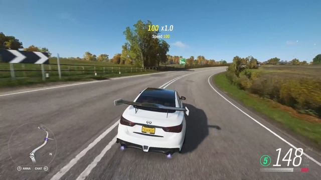 [Forza Horizon 4] 1002hp Infiniti Q50 AWD Logitech G29 Game Play смотреть онлайн