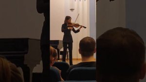 Телеман Фантазия для скрипки соло 12. Скворцова Евгения.