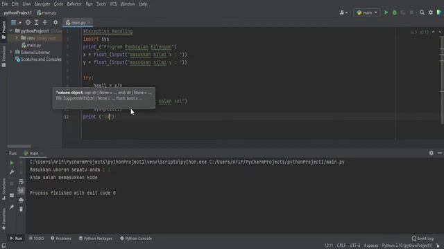 Video Tutorial (Exception Handling) in Python смотреть онлайн