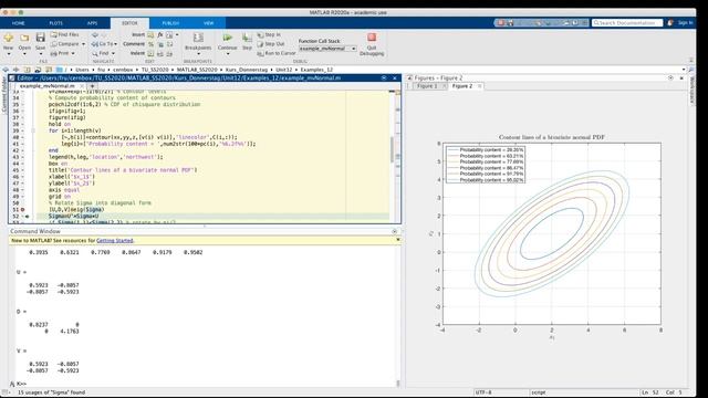 Matlab video 30: Multivariate normal distribution смотреть онлайн