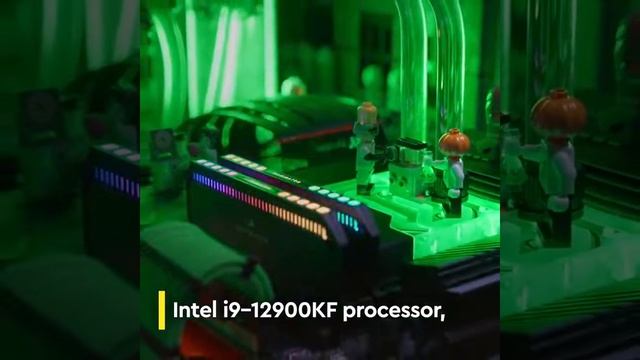 LEGO к Хеллоуину, создала из 20 тыс. деталей, игровой PC Внутри RTX 3090, Intel i9 12900KF смотреть онлайн