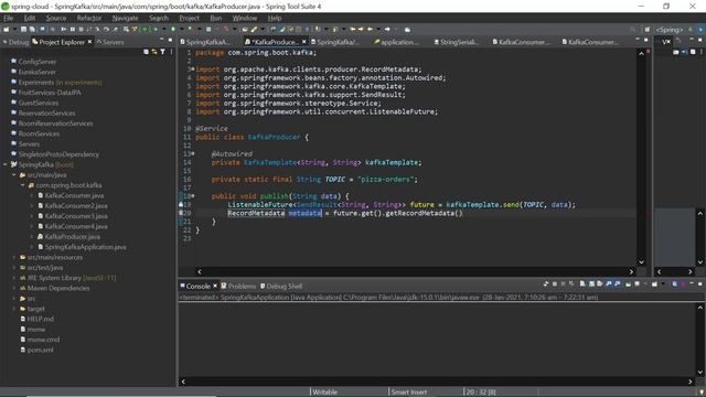 Spring Kafka - Consumer Groups смотреть онлайн