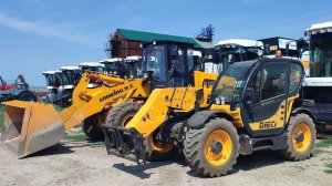 Погрузчик DIECI Agri Stor 38.10 и Камазы  Погрузка зерна! (Сезон 2023)