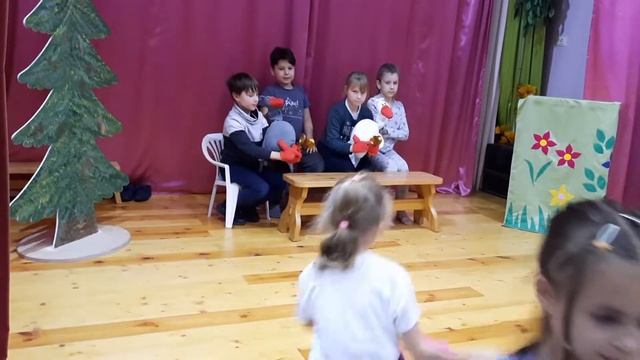 Гуси-Гуси - сценка-игра. Занятие в театральной студии "Кукляндия" СПб. смотреть онлайн