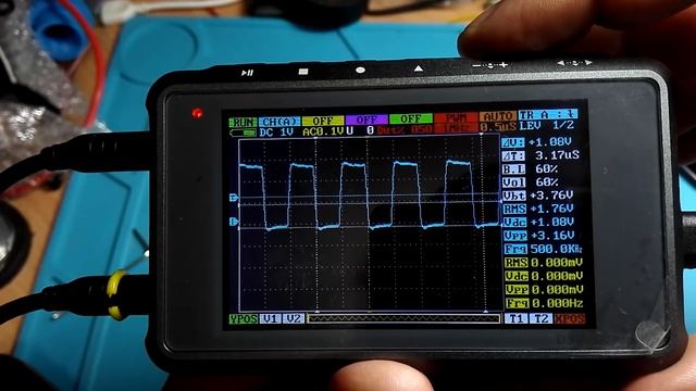Осцилл DSO203. Мал, да удал. Ремонт и прошивка. смотреть онлайн