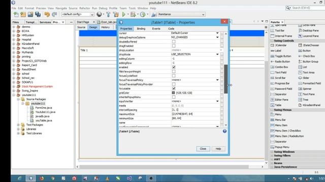 Grade Management System in Java With Beautiful Interface | Part 2 смотреть онлайн