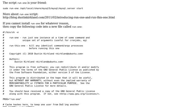 Shell script to start mysql server if not already running (2 Solutions!!) смотреть онлайн
