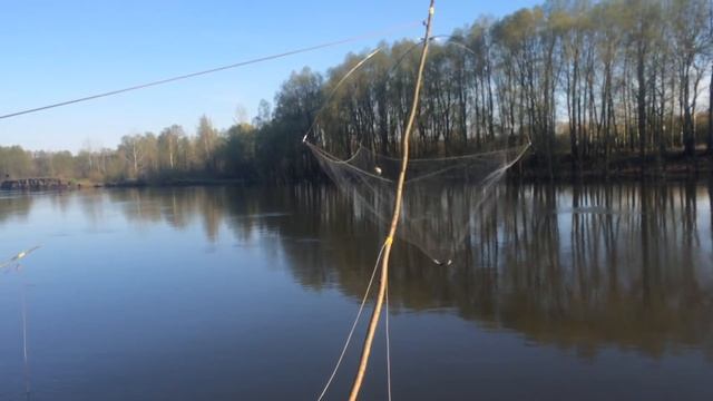 рыбалка на подъёмник (паук) с обрыва. Ч.2 смотреть онлайн