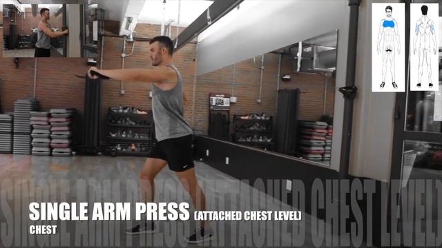 19 RESISTANCE BAND CHEST EXERCISES AND THE MUSCLES THEY TARGET vol.2 смотреть онлайн