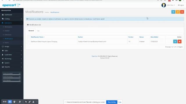Admin Dashboard Sale's Analystic Layout смотреть онлайн