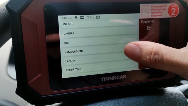 Programar de CUERPO DE ACELERACIÓN con escáner READER 7 смотреть онлайн