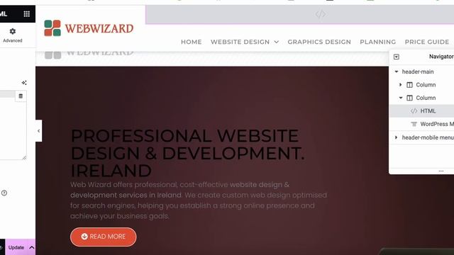 How to make navigation hide and show on mouse scroll on WordPress смотреть онлайн