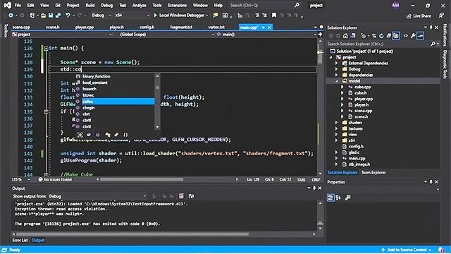 OpenGL with C++ 7: Model View Control Pattern смотреть онлайн