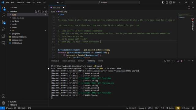 How to enabled php extension gd, intl, curl, mbstring etc | 100% working 2023 смотреть онлайн