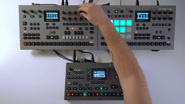 Elektron jam with Analog Four, Analog Rytm, and Octatrack смотреть онлайн