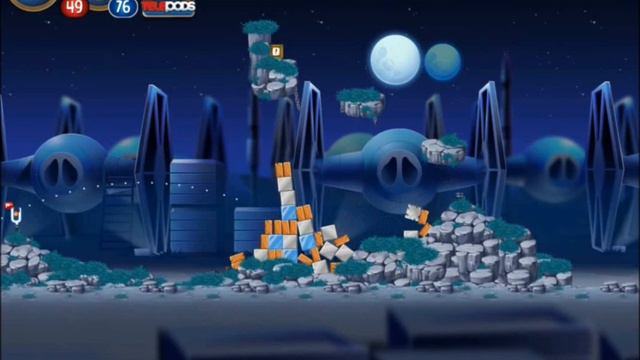 Angry Birds Star Wars 2 Level BE-2 Rebels 3 Star смотреть онлайн