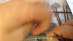 Двойная шапка лицевой гладью по кругу, мастер класс