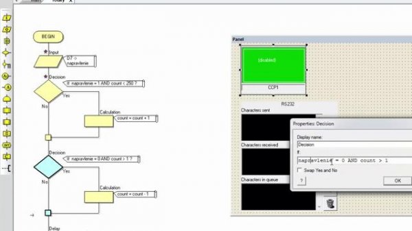 FLOWCODE УРОК 26 энкодер