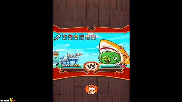 Angry Birds Fight - NEW UPDATE SHARK MONSTER PIG! iOS/ Android смотреть онлайн