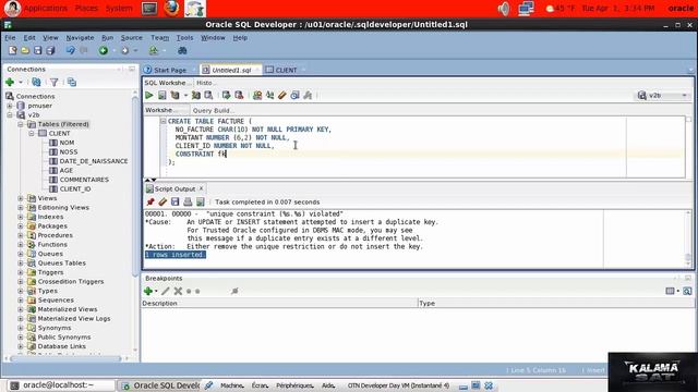 Lesson 14 : tutorial Définir des clés étrangères Oracle Database 12 смотреть онлайн
