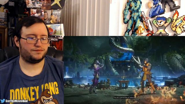 Gor's "Mortal Kombat 11: Ultimate" Mileena All Intro Dialogue REACTION смотреть онлайн