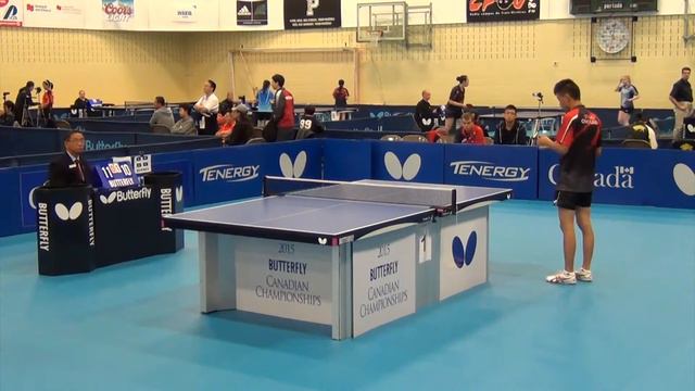 2015 Butterfly Canadian Championships Junior Boys Teams Final: Match 2 смотреть онлайн