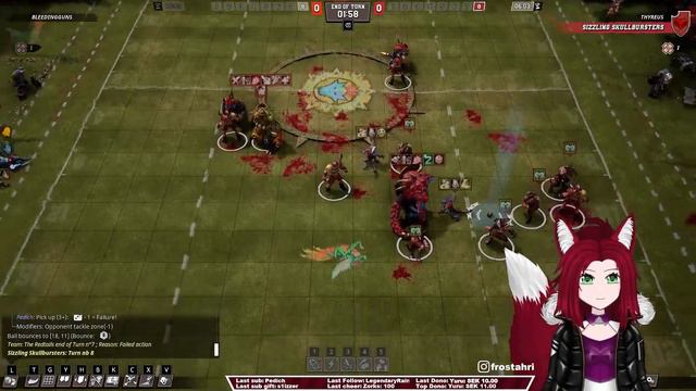 The Redtails Game 8 [Lizardmen vs Chaos Chosen] [Ranked ladder] #bloodbowl3 #lizardmen #ChaosChosen смотреть онлайн