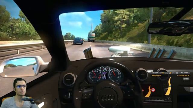 UÇAN ARABA ?? AUDİ RS3 ETS 2 MOD смотреть онлайн