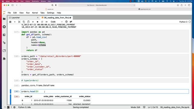 Programming Essentials Python - Batch Operations - Reading Data From File смотреть онлайн