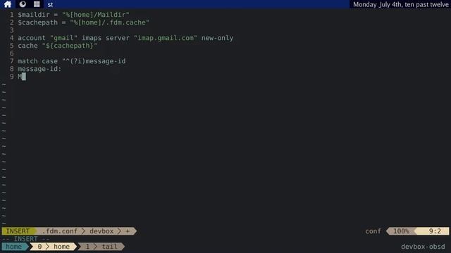 Mail with OpenSMTPD, fdm, and mblaze! смотреть онлайн