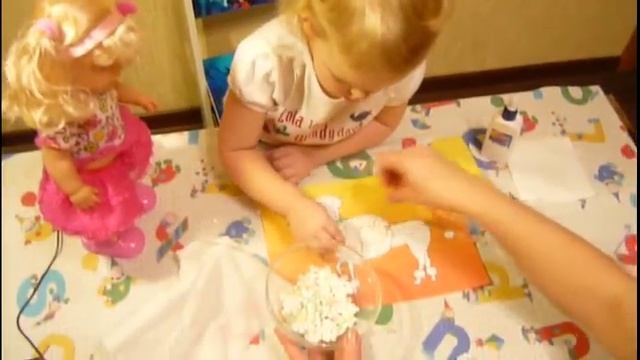 Поделка собачка пудель из бумажных салфеток своими руками смотреть онлайн
