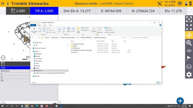 Trimble Siteworks - How to: LandXML Import and conversion to VCL смотреть онлайн