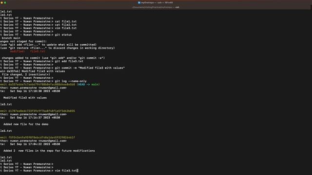 07 Undo a Change gracefully with Git смотреть онлайн