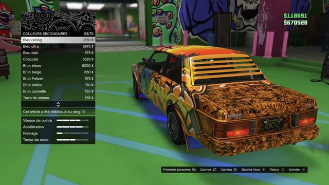 Nouvelle voiture Vulcar Nebula turbo Test customisation personnalisation GTA online смотреть онлайн