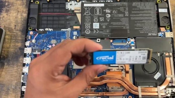 Asus Tuf A15 Upgrade SSD AND MEMORY