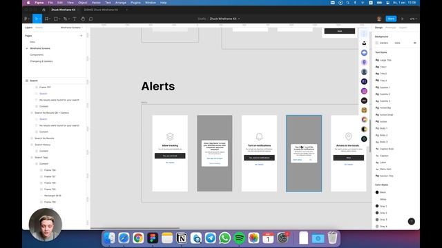 2/3 How to use my Mobile App Wireframe Kit. 60+ Screens. смотреть онлайн