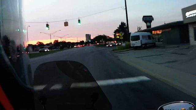 Night Ride Around Town On My 2011 Honda Shadow RS смотреть онлайн