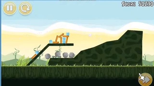 Angry Birds №2 Птички летают и летают!!! смотреть онлайн