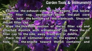 How to Change the Oil in a Honda GCV135 4.5Hp