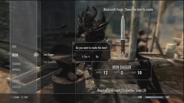 Elder Scrolls: Skyrim. Enchanting and Smithing Tutorial. Basics.1080HD смотреть онлайн