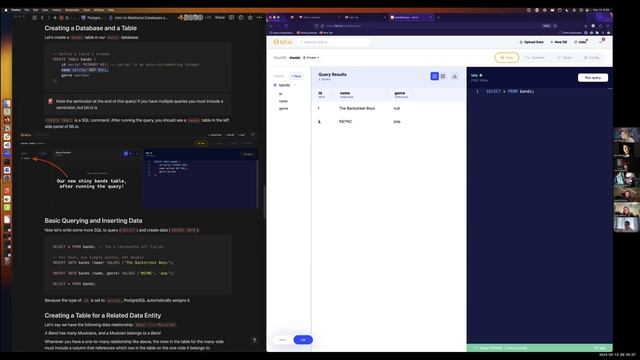 Intro to Relational Databases and SQL смотреть онлайн