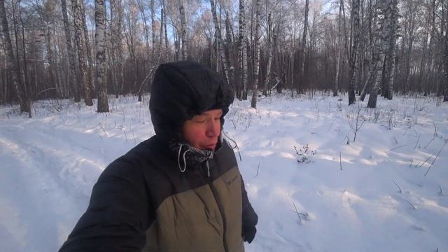 Голодание на воде 18 дней. Прогулка в лесу по морозу смотреть онлайн