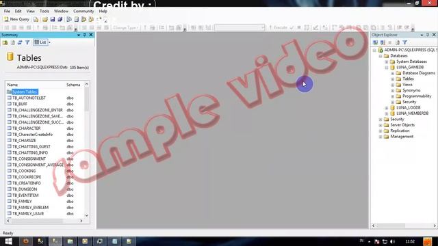 Tutorial Setting DataBase Luna Plus [MSSQL 2005] смотреть онлайн