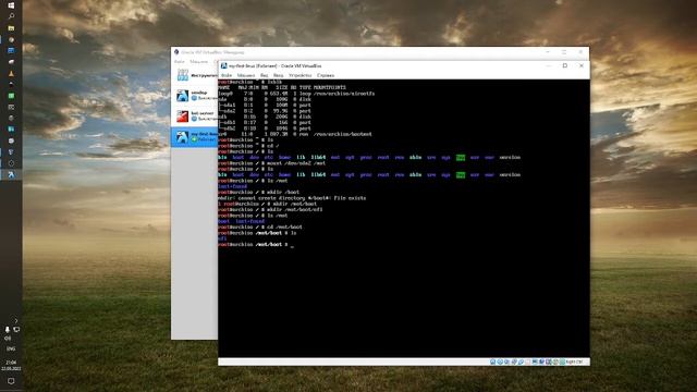 ArchLinux: Установка базовой системы