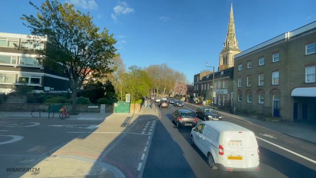 LONDON Bus Ride ?? - Route 436 - Battersea To Lewisham - Journey Through South London's Streets
