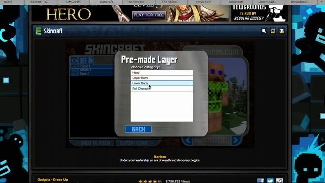 Tip: How To Skin Your Minecraft Player смотреть онлайн