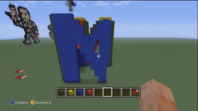 Minecraft N64 3D Logo Crafting смотреть онлайн